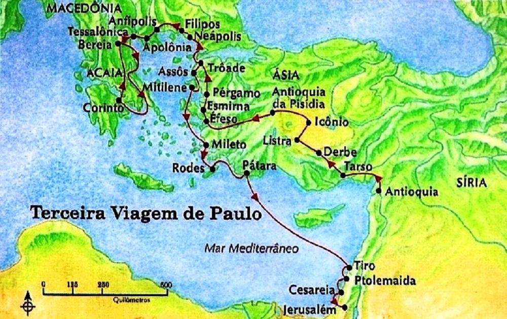 A Terceira Viagem Missionária – Parte B